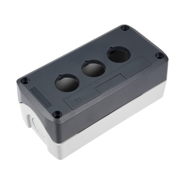 Push Button Switch Control Station Box 22mm 3 Button Aperture Waterproof