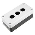 thumbnail image 1 of Push Button Switch Control Station Box 22mm 3 Button Hole Watertight, 1 of 4