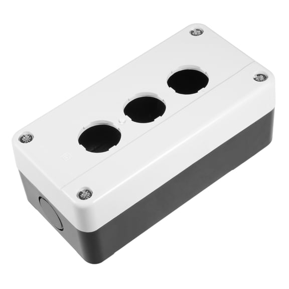 Push Button Switch Control Station Box 22mm 3 Button Hole Watertight
