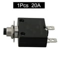 thumbnail image 1 of Push Button Thermal Cutout 12-50V DC 125-250V Volt AC, 1 of 10