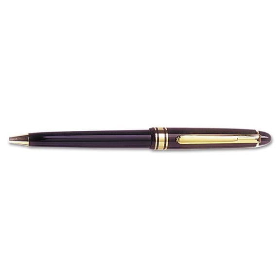 Push Cap Ballpoint Pen - Medium Point - Black