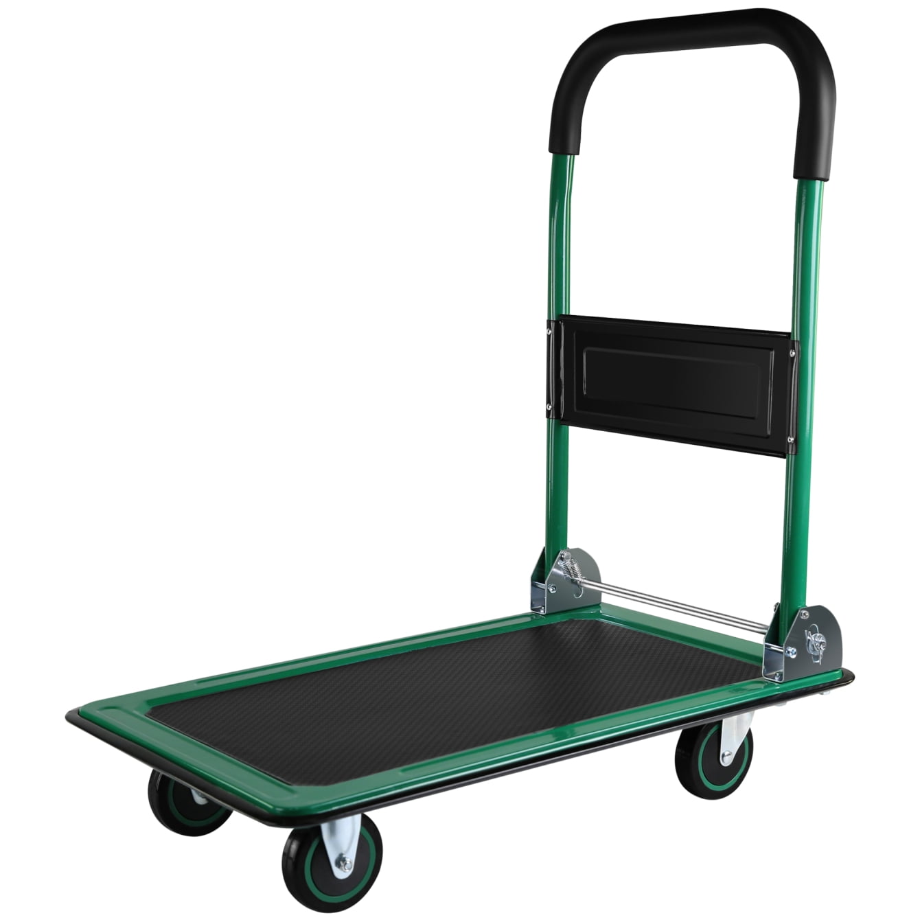 Push Cart Loading Screen Push Cart Dolly, 330LB High-Capacity Moving Platform Hand Truck, Heavy ...