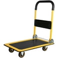 thumbnail image 1 of Push Cart Dolly, Moving Platform Hand Truck, Foldable for Easy Storage and 360 Degree Swivel Wheels with 330lb Weight Capacity, 1 of 12
