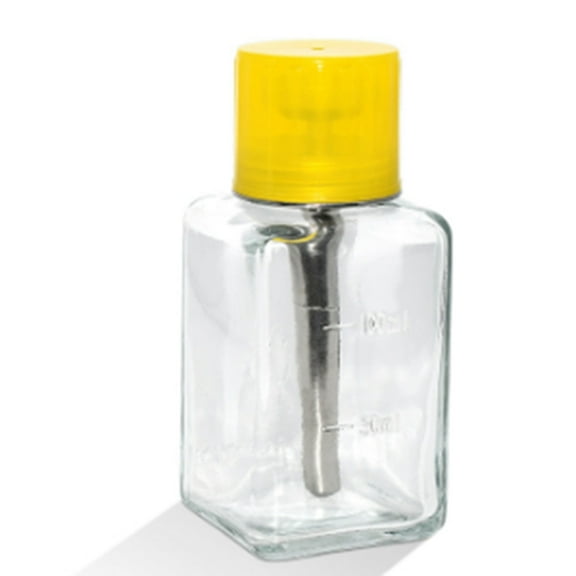 Push Down Out Water Glass Bottle, Thickened Alcohol Bottle, Water Solvent Bottle