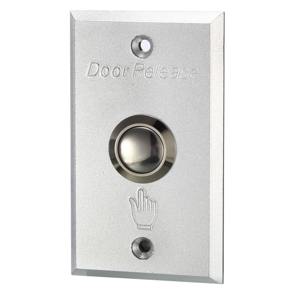 Push Exit Release Button Switch for Door Access Control Systems Aluminum Alloy