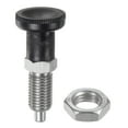 thumbnail image 1 of Push Fit Ball Nose Spring Plunger M12*1.5 Thread Length 0.79" Pin Dia.6mm Stainless Steel Return Knob Non-Locking, 1 of 5