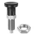 thumbnail image 1 of Push Fit Ball Nose Spring Plunger M16*1.5 Thread Length 1.02" Pin Dia.8mm Stainless Steel Return Knob Non-Locking, 1 of 5