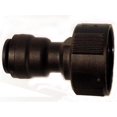 Push Garden Hose Adapter (3/8 inch Tubing)