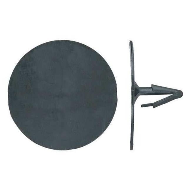 Push-In Rivet, Dome Head, 1/4 in Dia., 3/4 in L, Nylon Body, 50 PK 1573PK