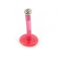 thumbnail image 1 of Push In labret BioFlex with Cubic Zirconia Stone 16G, 1 of 8