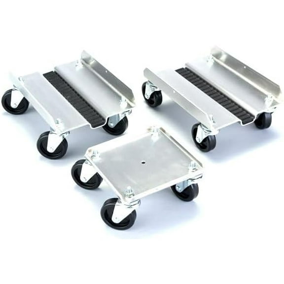 Push Industries 102.412 Aluma Pro Sled Dollys (Natural Aluminum)