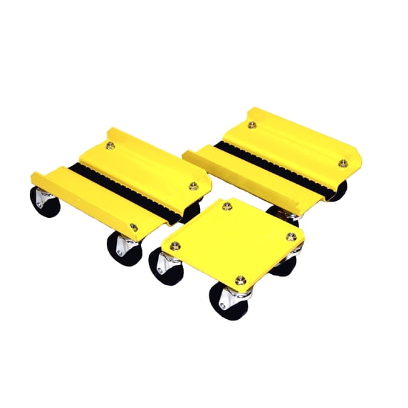 Push Industries 102.415 Aluma Pro Sled Dollys (Yellow)