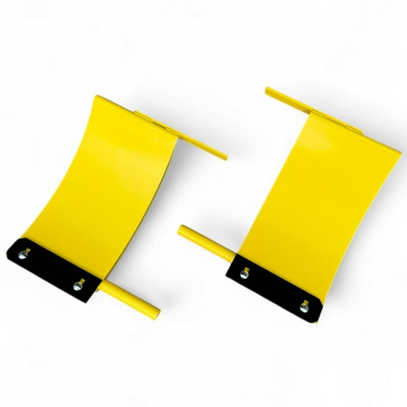 Push Industries 118.624 18-Inch Plow Wings Snow Blade Extension Kit for John Deere (Yellow) Replaces OEM LP53767