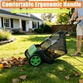 thumbnail image 1 of Push Lawn Sweeper 21-Inch – Manual Yard Sweeper with 3.5 Cu. Ft. Mesh Hopper, Dual Spinning Brushes, Steel Frame Leaf & Grass Collector for Lawn and Garden Cleanup, 1 of 6