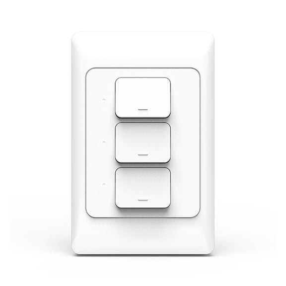 Push Light Switch Smart Life Control Physical Wall Switches Neutral Wire Optional ,Easy to Installation
