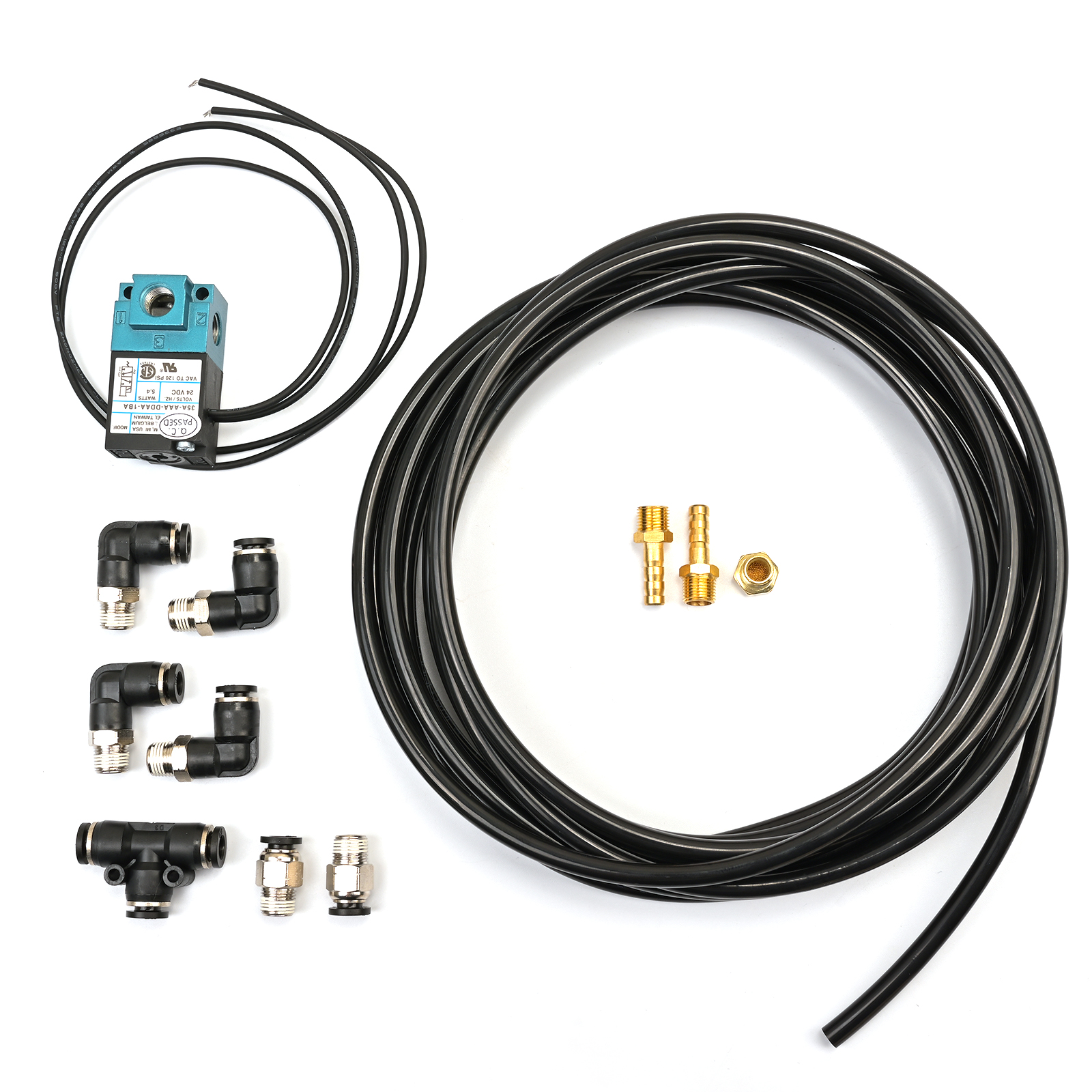 Push Lock Boost Vacuum Fitting Kit Fit Honda Acura MAC Boost Control