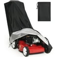 thumbnail image 1 of Push Mower Cover, Heavy Duty Waterproof Lawn Mower Cover, Outdoor Lawnmower Cover Universal with Drawstring & Cover Storage Bag, 1 of 9