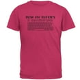 thumbnail image 1 of Push My Buttons Mens T Shirt Pink MD, 1 of 1