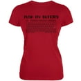 thumbnail image 1 of Push My Buttons Red Juniors Soft T-Shirt - X-Large, 1 of 1