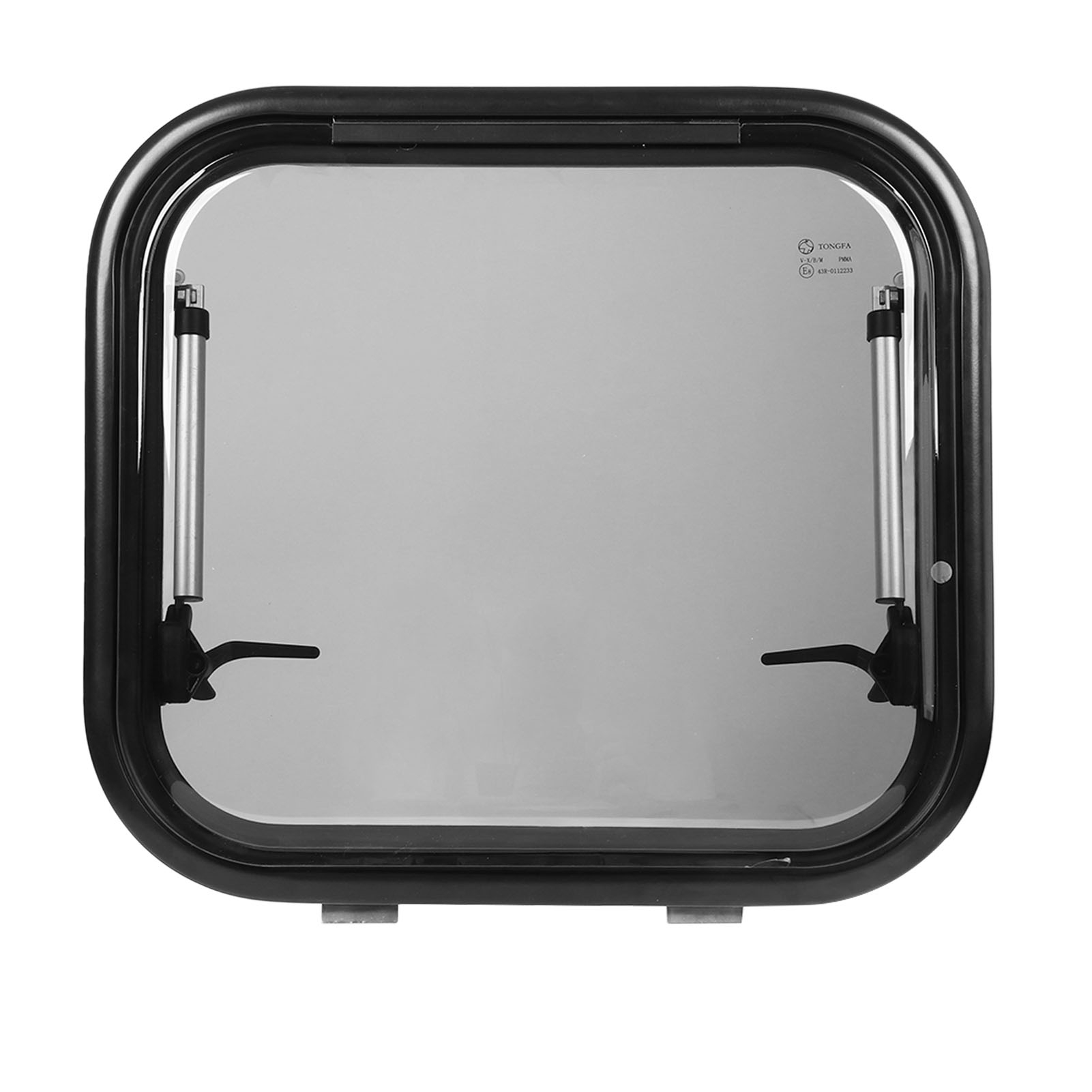 Push Out Window, Net 75 Opening Acrylic Glass RV Vent Window For Mobile