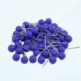 thumbnail image 1 of Push Pin Map Tacks - Purple - 50 Push Pins, 1 of 2