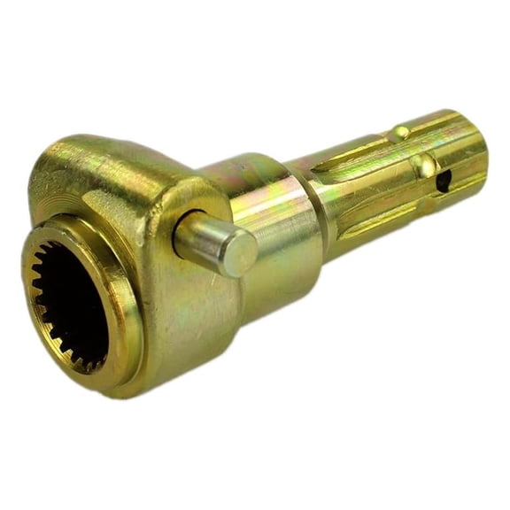 Push-Pin PTO Adapter, Female 1-3/8" & 21 Spline, Male 1-3/8" & 6 Spline, 70HP (1.375 Inch Female, 1.375 Inch Male) - E-PA08