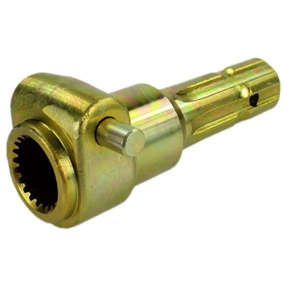 Push-Pin PTO Adapter, Female 1-3/8" & 21 Spline, Male 1-3/8" & 6 Spline, 70HP (1.375 Inch Female, 1.375 Inch Male) - E-PA08