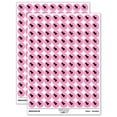 thumbnail image 1 of Push Pin Thumbtack 200+ Round Stickers - Light Pink - Matte Finish - 0.50" Size, 1 of 3