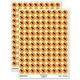 thumbnail image 1 of Push Pin Thumbtack 200+ Round Stickers - Orange - Matte Finish - 0.50" Size, 1 of 3