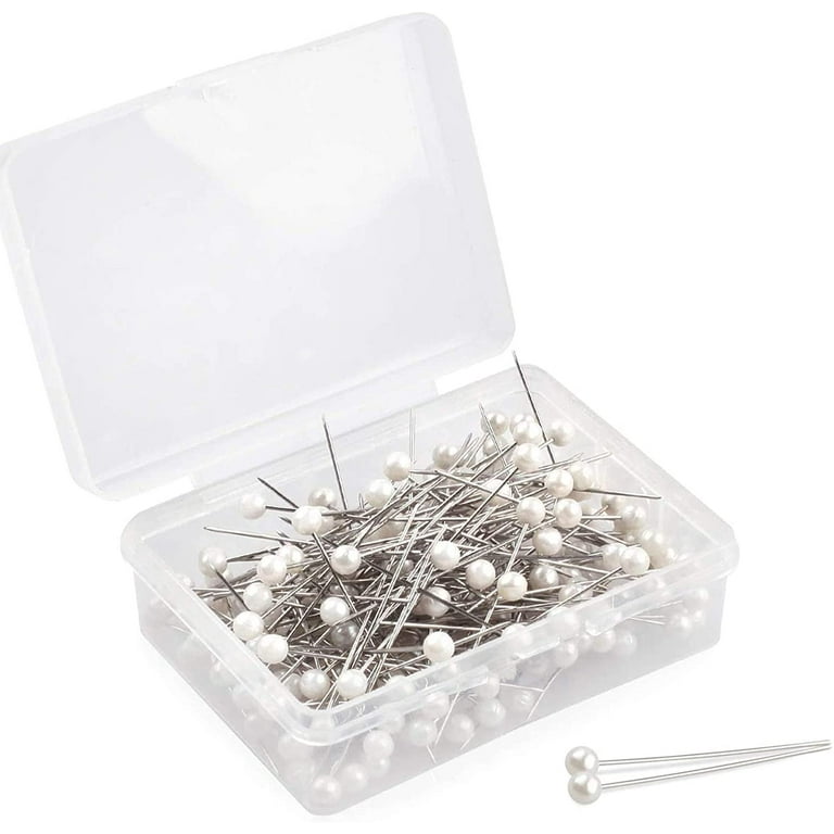 500pcs Pearlized Ball Head Pins Straight Pins Sewing Pins For Diy Sewing  Crafts