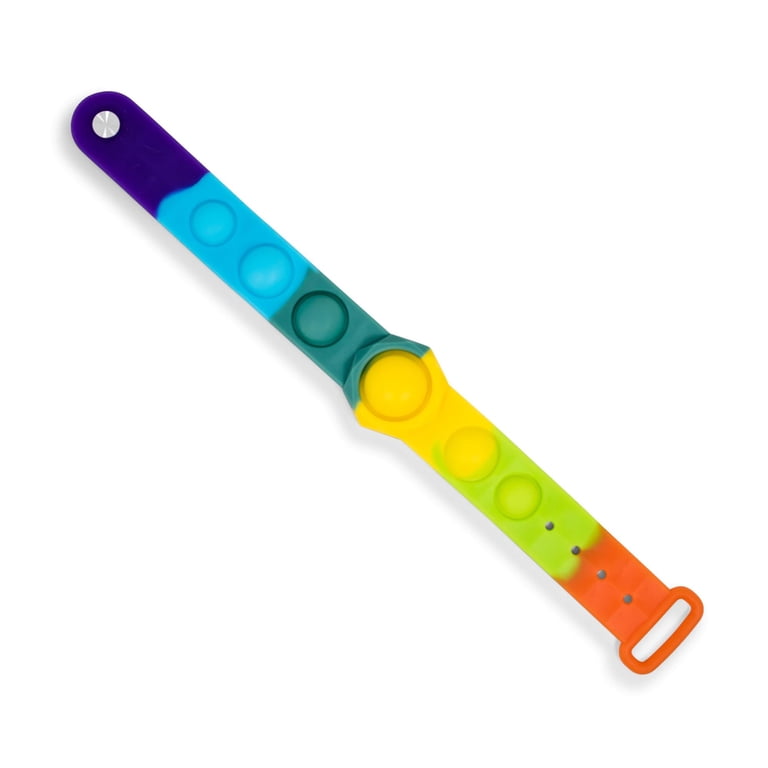 Lot De 4 Bracelets Sensoriels Anti-stress Pour Enfants - Jouets Flexibles Pour Concentration Et Motricité
