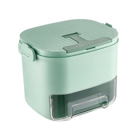 Push Press Ice Cubes Tray Double Layer Freezer Container Easy Releases Systems Ice for Iced Coffee Making Tool