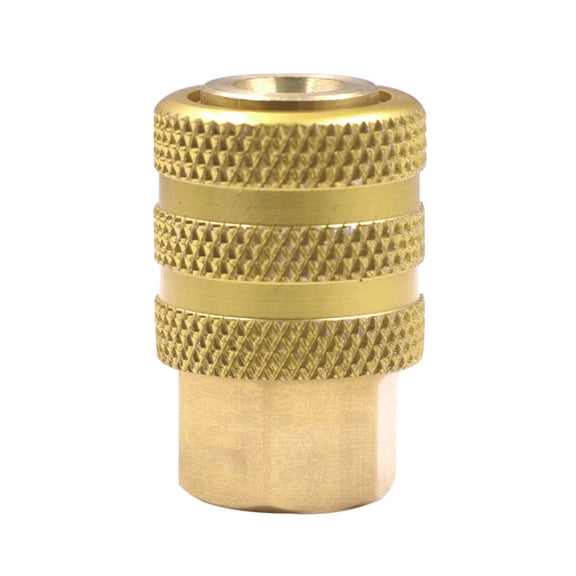 Push Pull Auto Locking Tire Chuck 12.5mm Threaded Brass Air Connector For Automotive Tires Includes 45.8cm Metal Air Hose