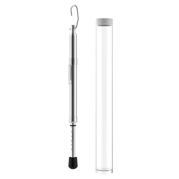 Push-Pull Door Pressure Gauge 0 to 35 Lbs with Plastic Protective Tube for ADA Requirement Trigger Pull Push Door Test Tool$$Tools