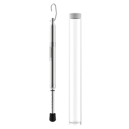 Push-Pull Door Pressure Gauge 0 to 35 Lbs with Plastic Protective Tube for ADA Requirement Trigger Pull Push Door Test Tool$$Tools