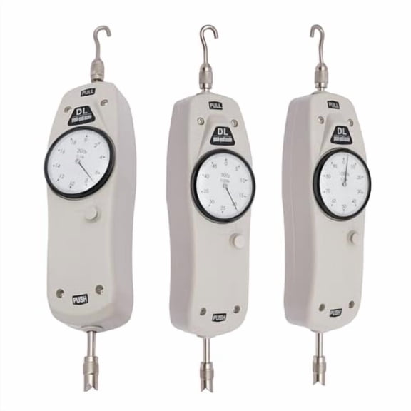 Push Pull Force Gauge, 1000lbs Digital Force Gauge Force Tester, Force Meter Dynamometer Push Pull Gauges for School Teaching Mechanics, Load Test and Insertion Force Or Destructive Experiments