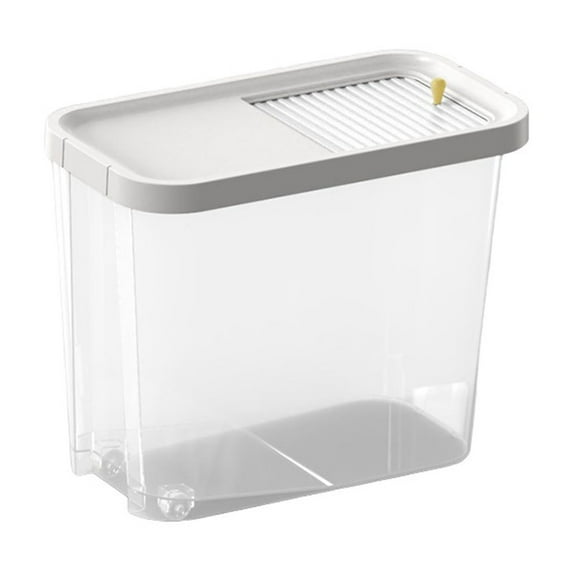 Push Pull Rice Bucket - Food Grade Moistureproof Storage Box with ...