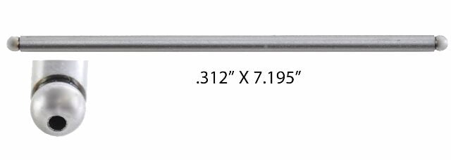 Push Rods (16 Pack) – Compatible With GM/Chevy 4.3L 262, 5.0L 305, 5.7L 350, 6.3L 383 Engines