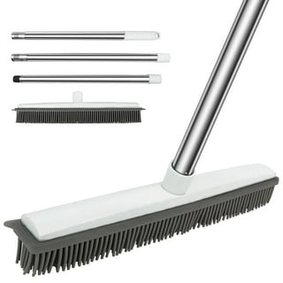 Yeabett Rubber Broom Pet Hair Remover, Black White, Includes Portable –  yeabett