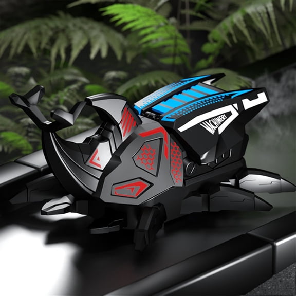 Push Sliding Stunt Car Toy No Battery Flapping Wings Inertial Car,Black