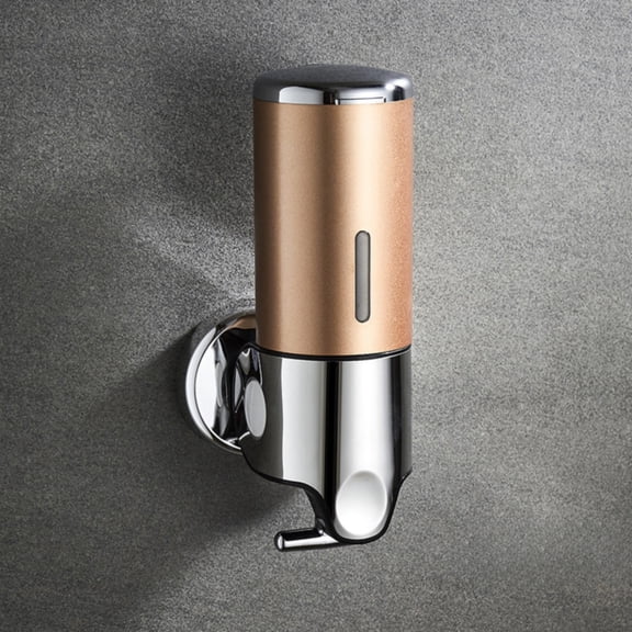 Push Soap Dispenser*1 Wall Mounted Bathroom Shower Pump Dispenser and Organizer Holds Shampoo Soap Conditioner Shower Gel for Bathroom Kitchen Hotel Bathroom Products
