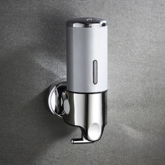 Push Soap Dispenser*1 Wall Mounted Bathroom Shower Pump Dispenser and Organizer Holds Shampoo Soap Conditioner Shower Gel for Bathroom Kitchen Hotel Bathroom Products