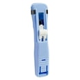 thumbnail image 1 of Push Stapler,Portable Binder Clip Stapler,Handheld Paper Clam Clip Dispenser,30 Sheet Capacity,Push Stapler Clamp Staplers for Desktop Document Home Desk Office,(Excluding Clips)1.3''x4.92''(Blue), 1 of 9