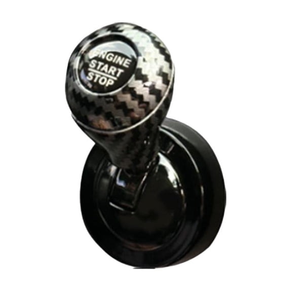 Push Start Button Cover Car Joystick Push to Start, Cool Metal Vehicle Engine Starter Rocker, Aluminum Alloy One-Touch Protector Universal for Auto Interior