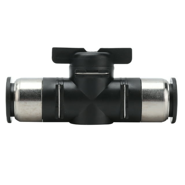 Push To Connect Straight Union Ball Valve Quick Release Pneumatic Ball
