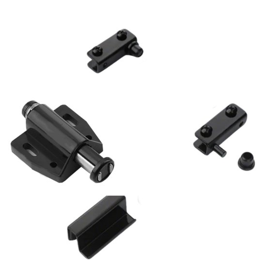 Push To Open Touch Latches Glass Door Hinge Clamp Single Head Catches Display Cabinet Hinge Enduring