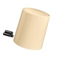 thumbnail image 1 of Push Top Bathroom Storage Bucket Garbage Can for Tight Space for Home and Office Control, 1 of 8