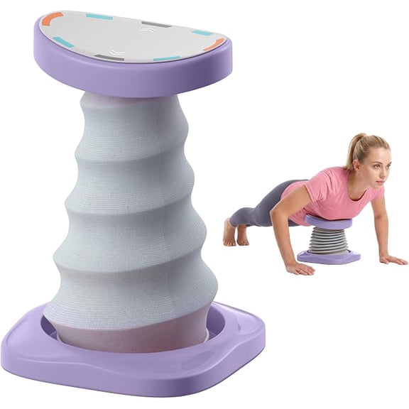 Push Up Trainer for Beginners, Push Up Assist Device with Core Support, Reduces Body Weight Load, Home Chest Workout Equipment for Upper Body Strength Training