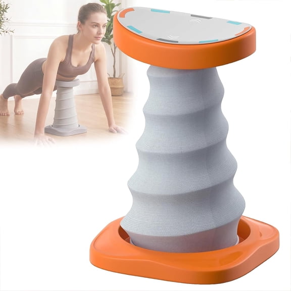 Push Up Trainer for Beginners, Push Up Assist Device, Gym Fitness System Workout Exercise Stands for Body Training, Home Workouts Exercise Equipment for Men Women Orange