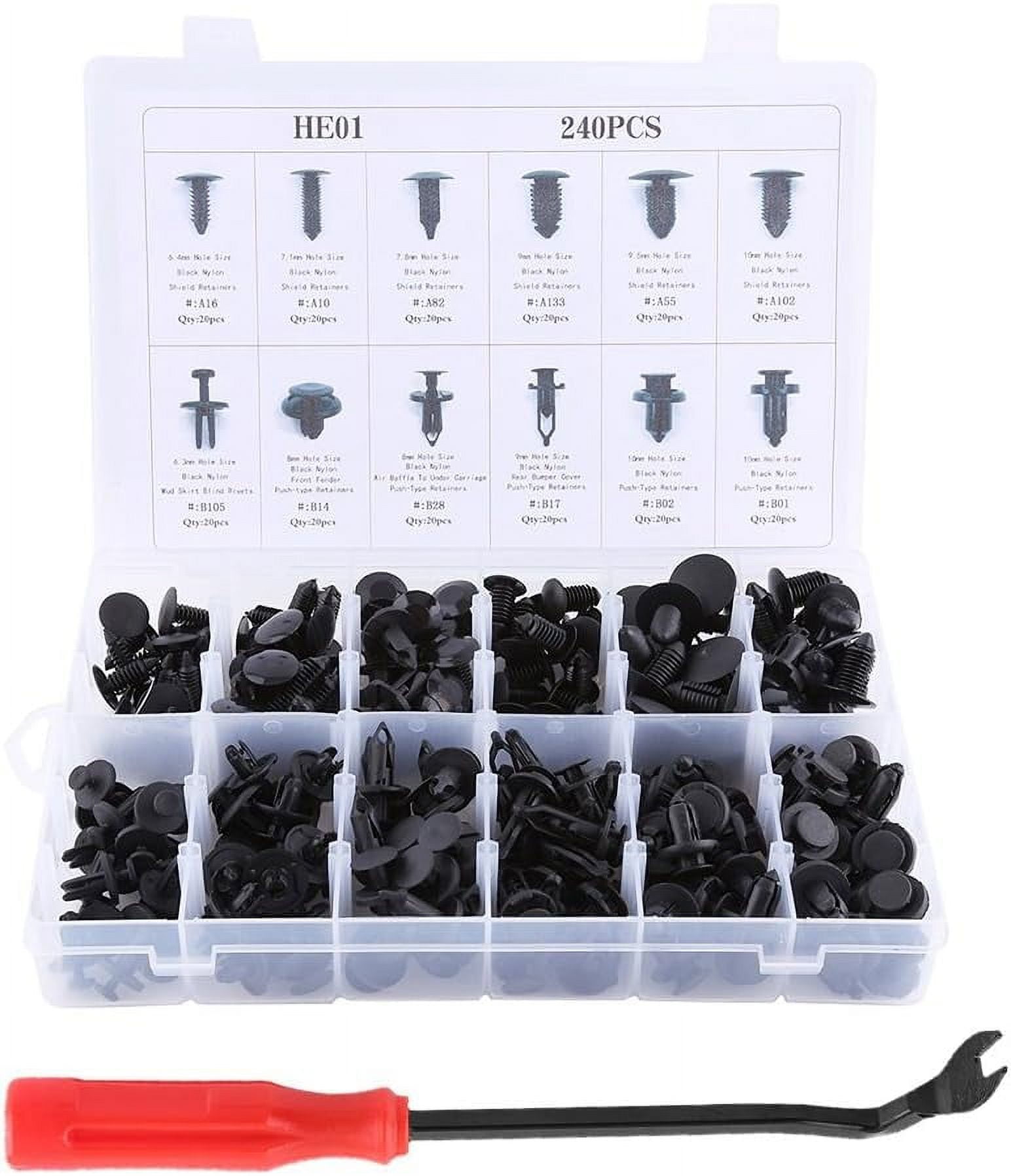 Push Type Retainer Trim Kit For Door Panel Clips, Heavy Duty Car ...